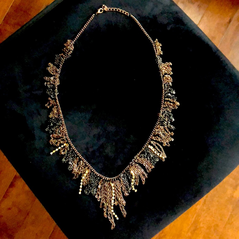 Gorgeous mixed-metal Statement Necklace